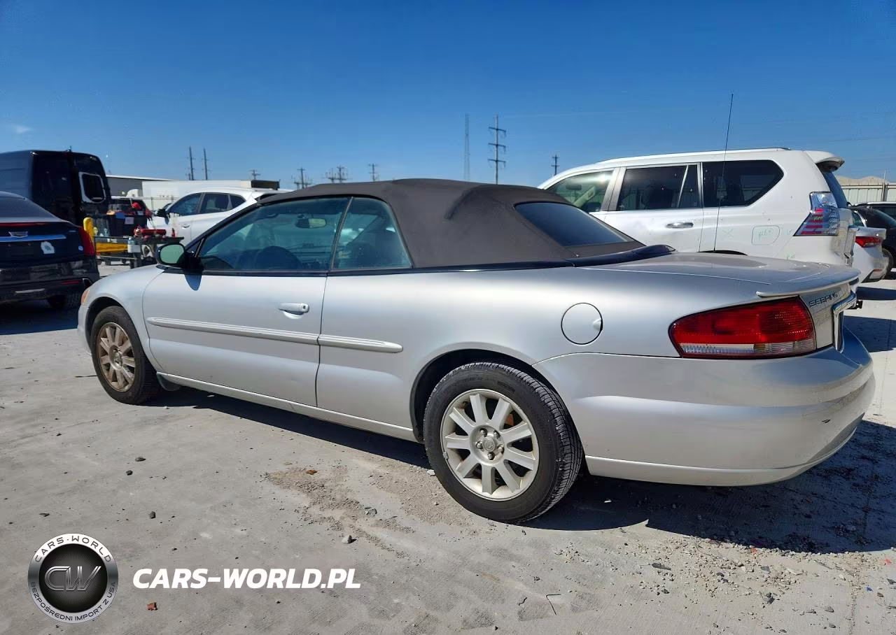2004 Chrysler Sebring Gtc VIN:1C3EL75R44N412903 - 2