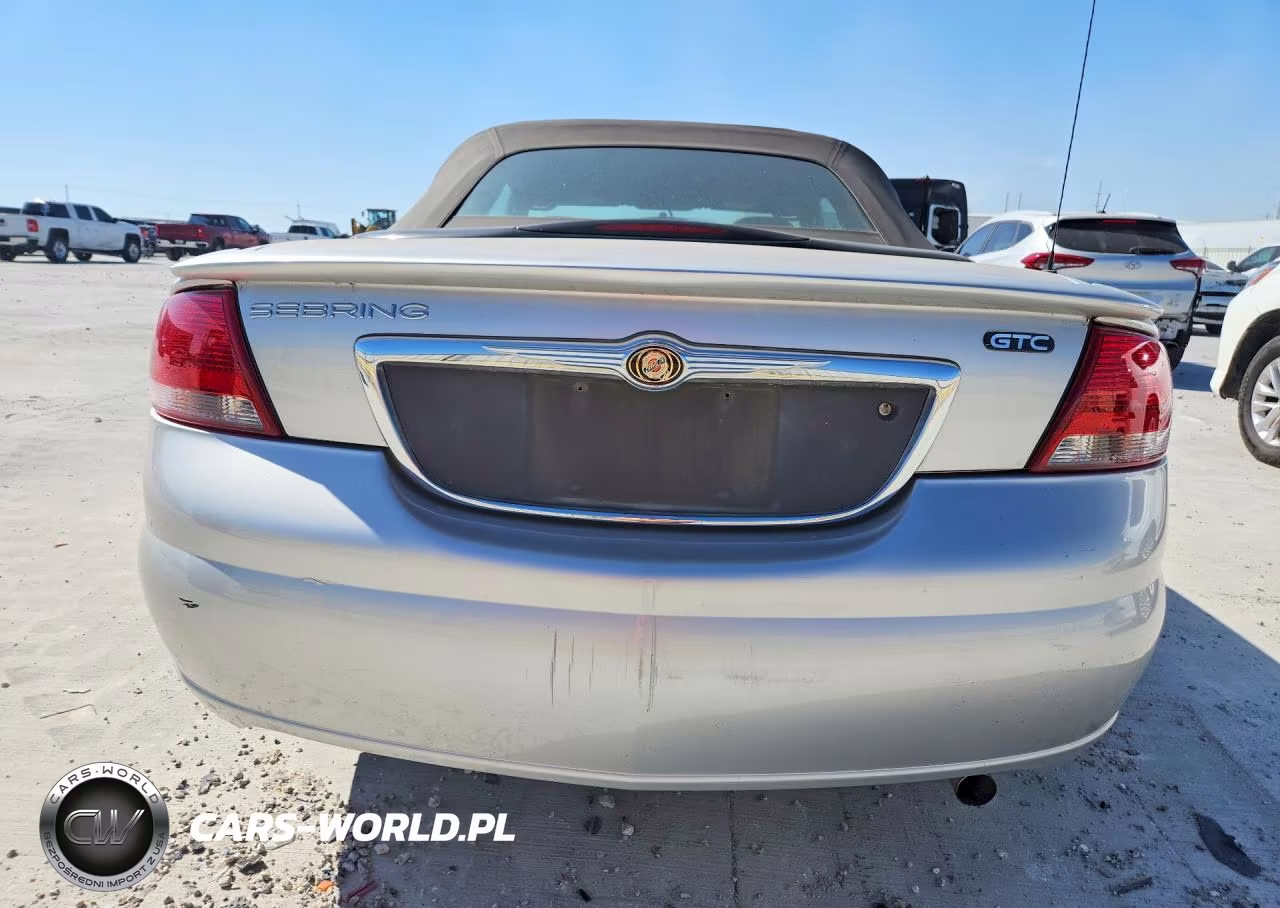 2004 Chrysler Sebring Gtc VIN:1C3EL75R44N412903 - 6