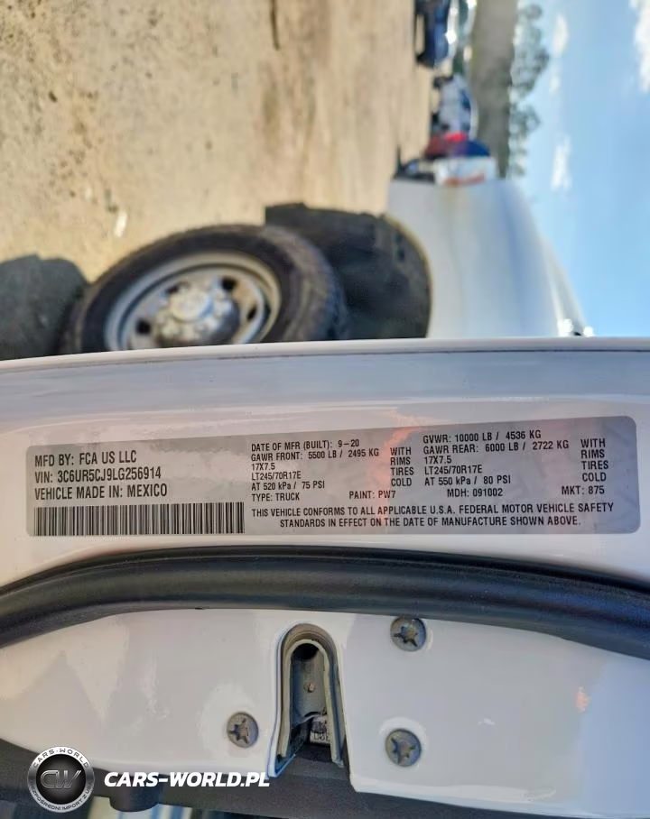 2020 Ram 2500 Tradesman Utility - Service Truck VIN:3C6UR5CJ9LG256914 - 13
