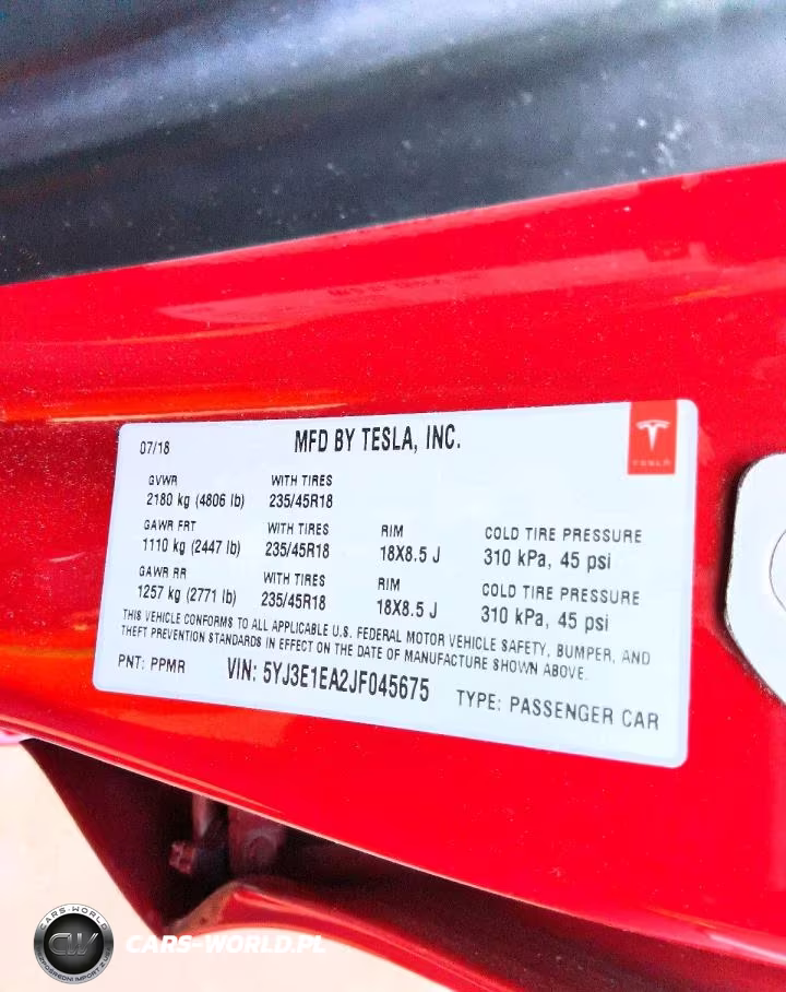 2018 Tesla Model 3 VIN:5YJ3E1EA2JF045675 - 12