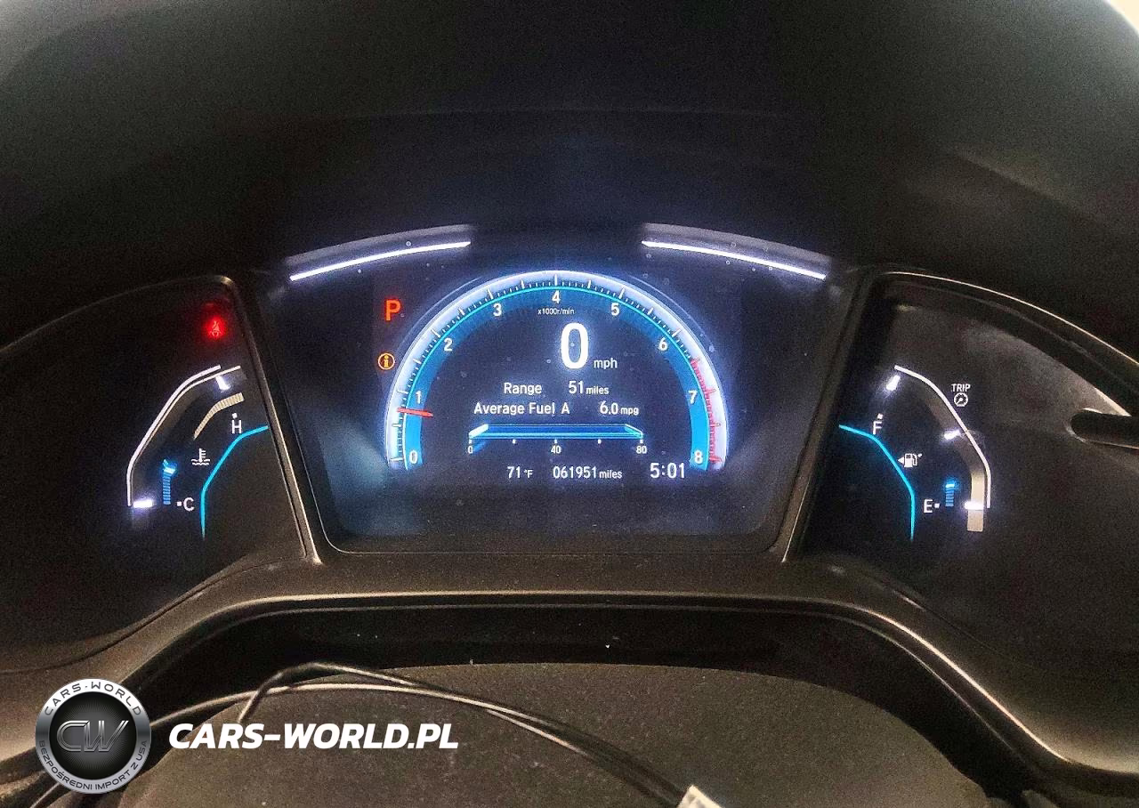 2019 Honda Civic Ex VIN:SHHFK7H64KU419932 - 9