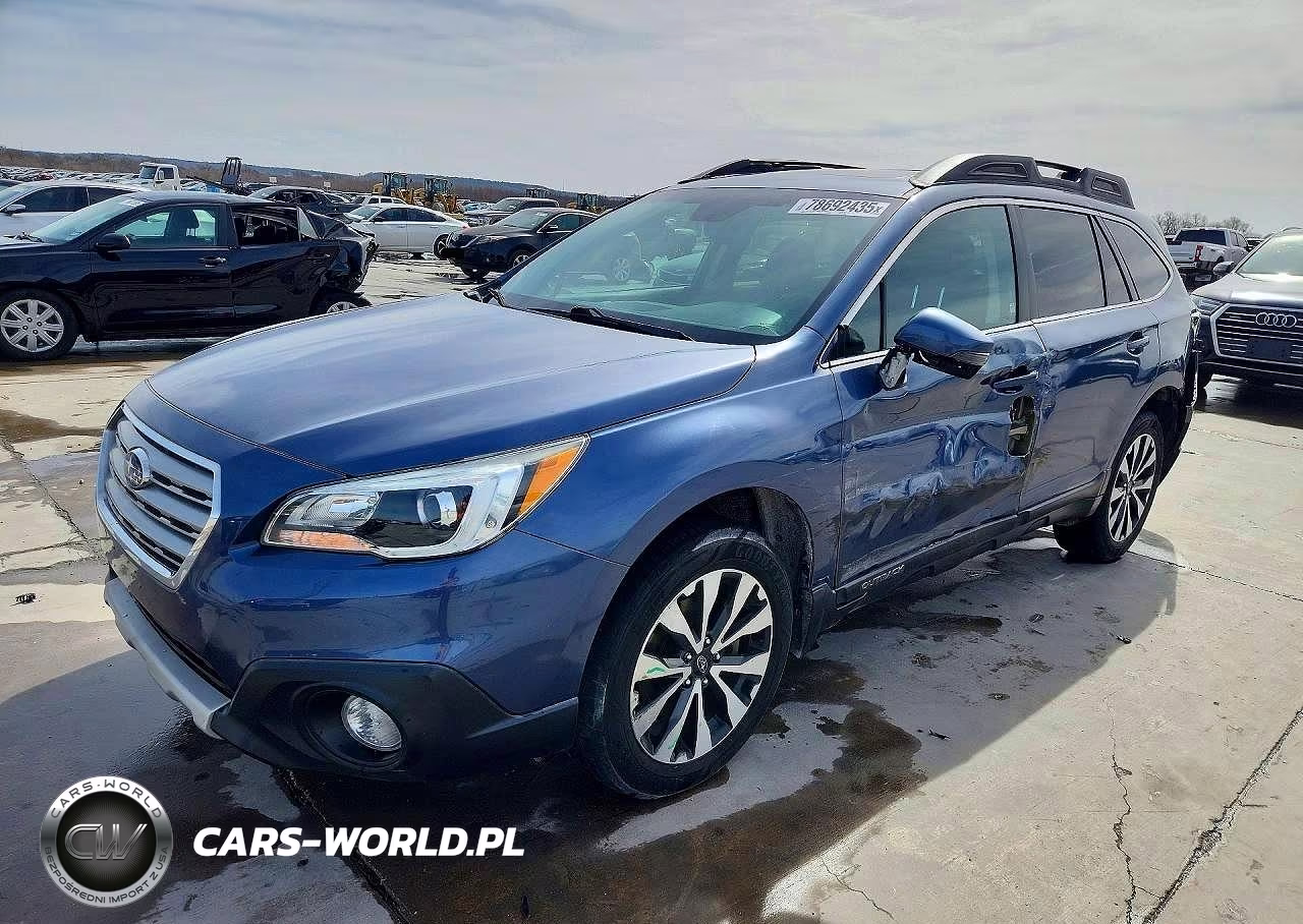 2016 Subaru Outback 2.5I Limited