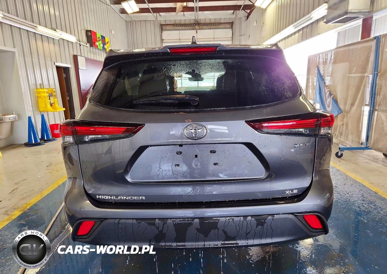 2025 Toyota Highlander Hybrid Xle VIN:5TDKBRCH3SS672000 - 6