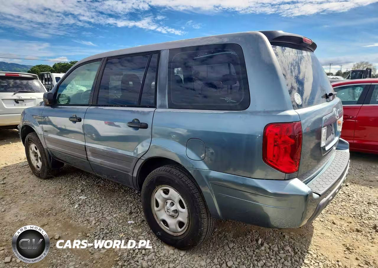 2005 Honda Pilot Lx VIN:2HKYF18145H557606 - 2
