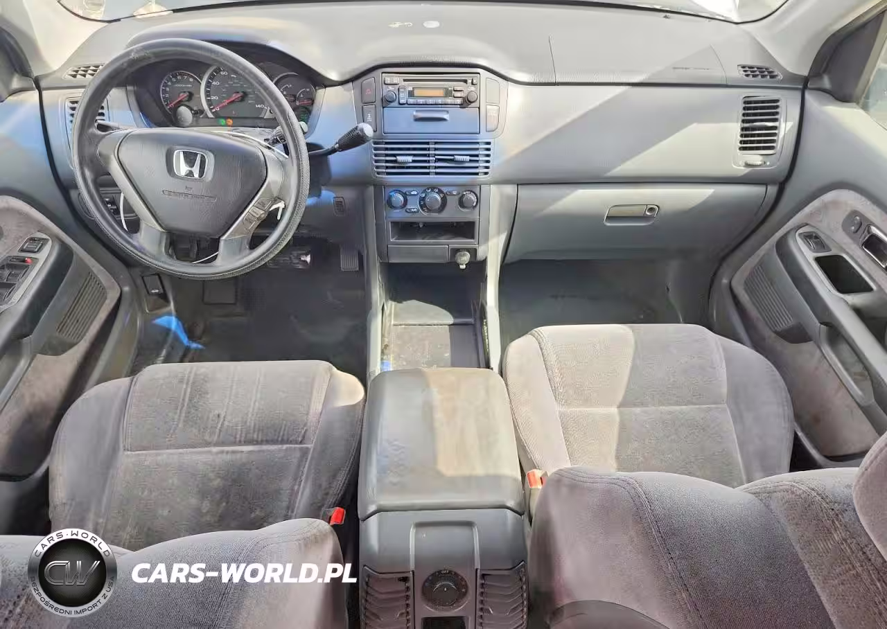 2005 Honda Pilot Lx VIN:2HKYF18145H557606 - 8