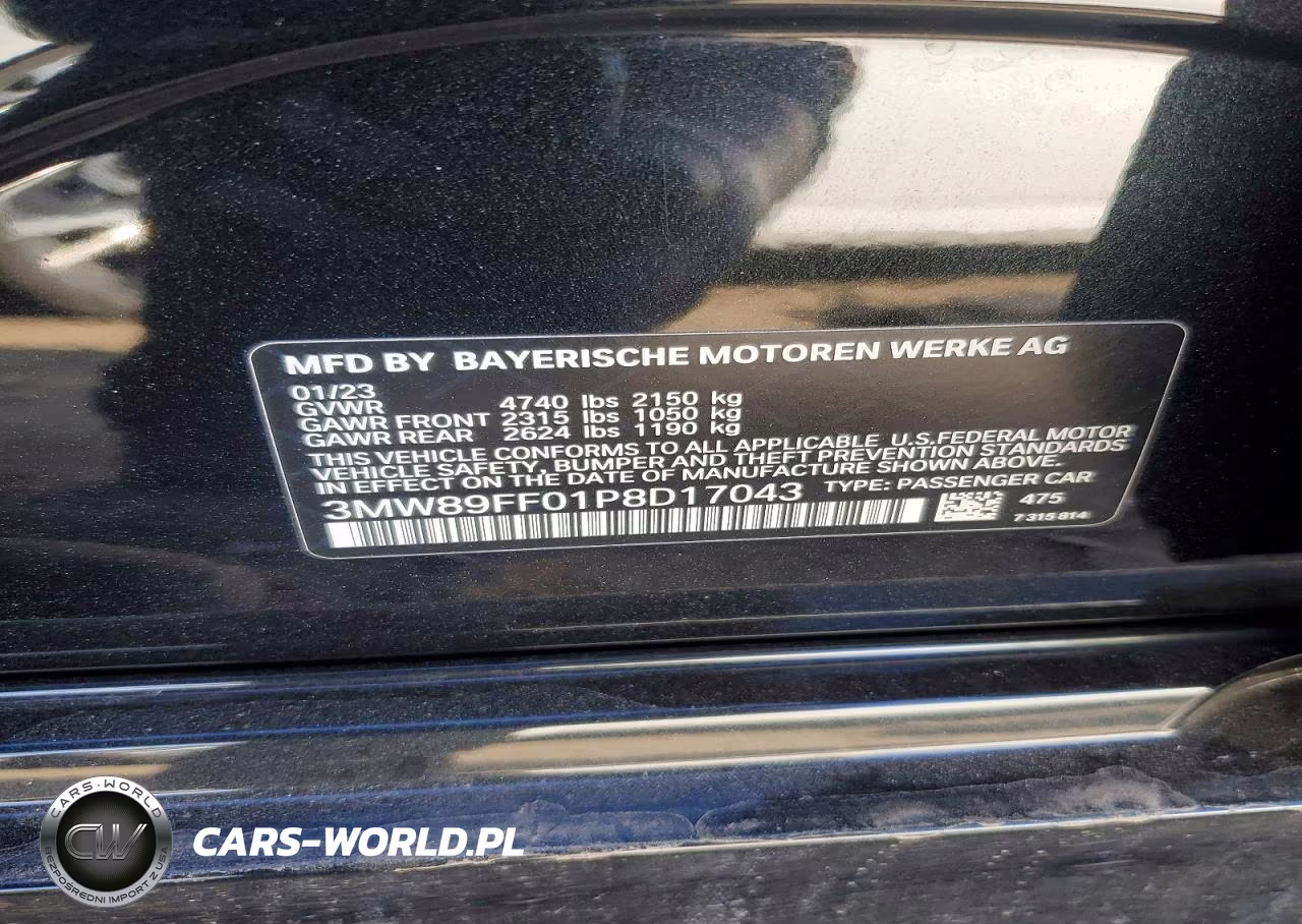 2023 BMW 330Xi VIN:3MW89FF01P8D17043 - 12