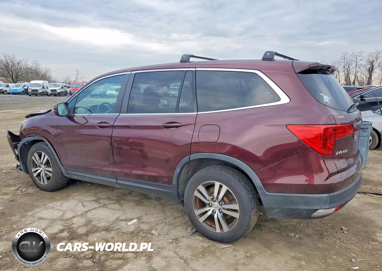 2016 Honda Pilot Exl VIN:5FNYF6H54GB083478 - 2