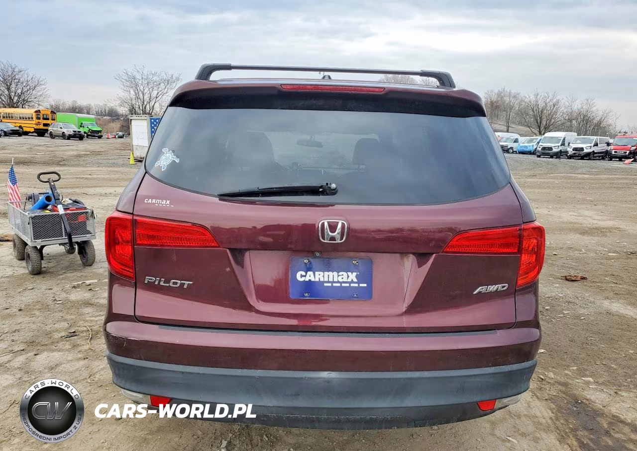2016 Honda Pilot Exl VIN:5FNYF6H54GB083478 - 6
