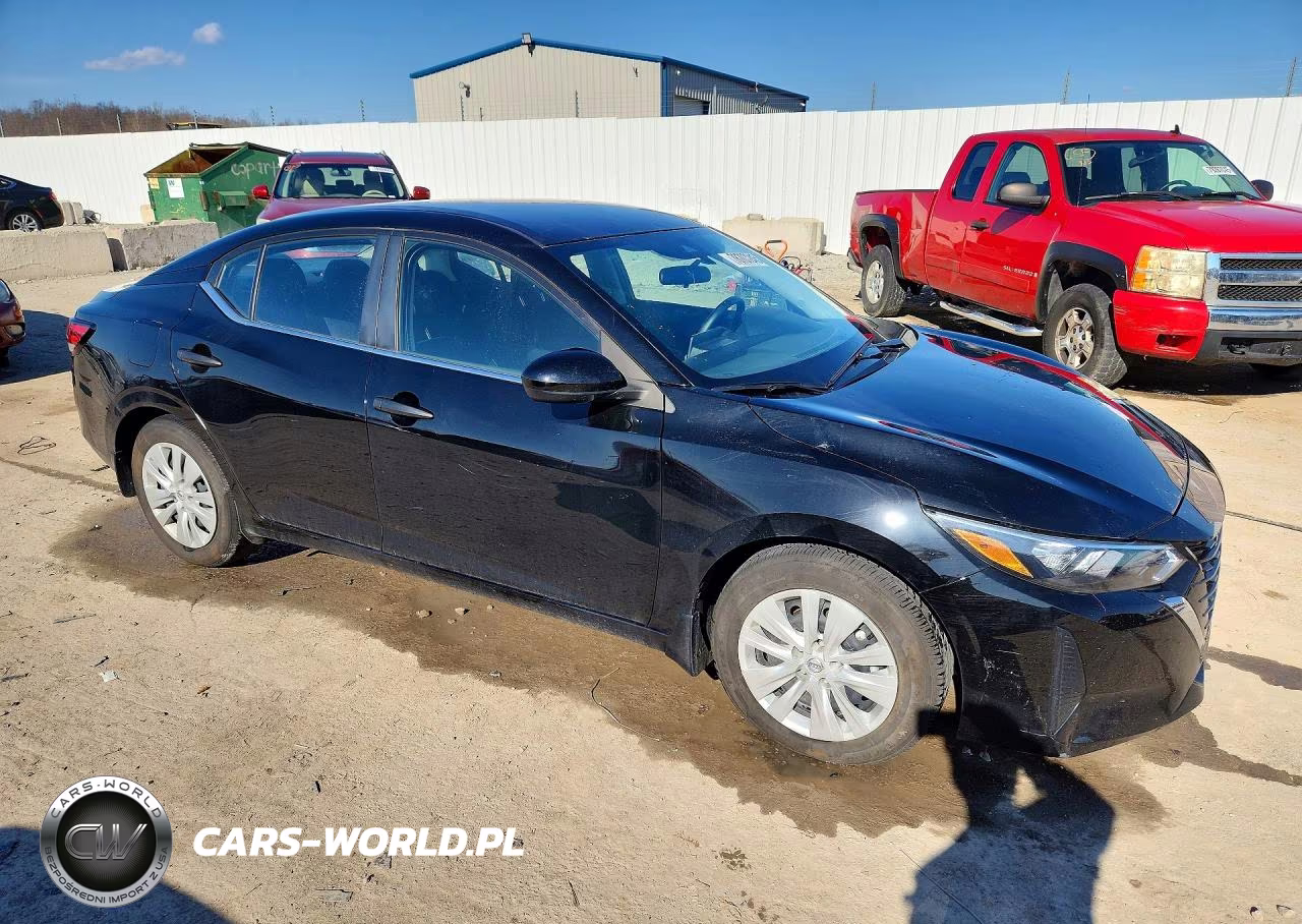 2025 Nissan Sentra S VIN:3N1AB8BV6SY214847 - 4