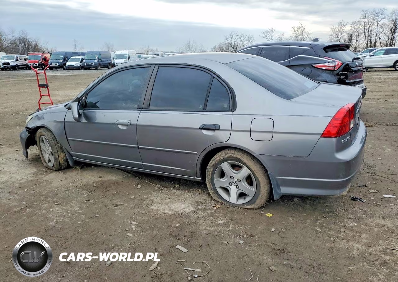 2005 Honda Civic VIN:2HGES25895H501953 - 2