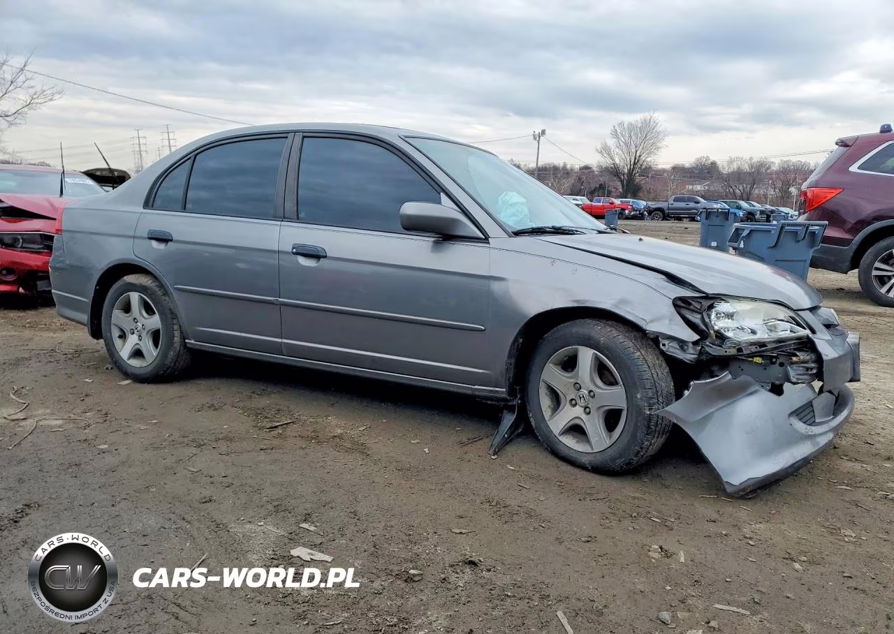 2005 Honda Civic VIN:2HGES25895H501953 - 4