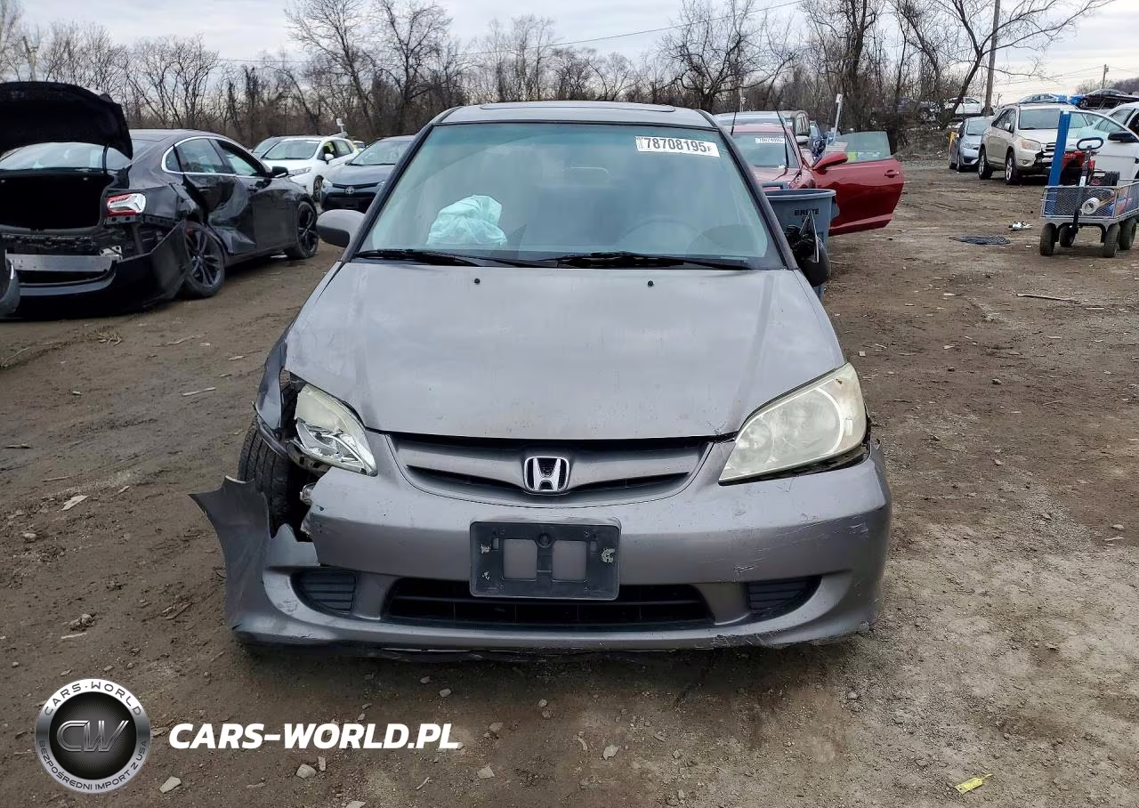 2005 Honda Civic VIN:2HGES25895H501953 - 5