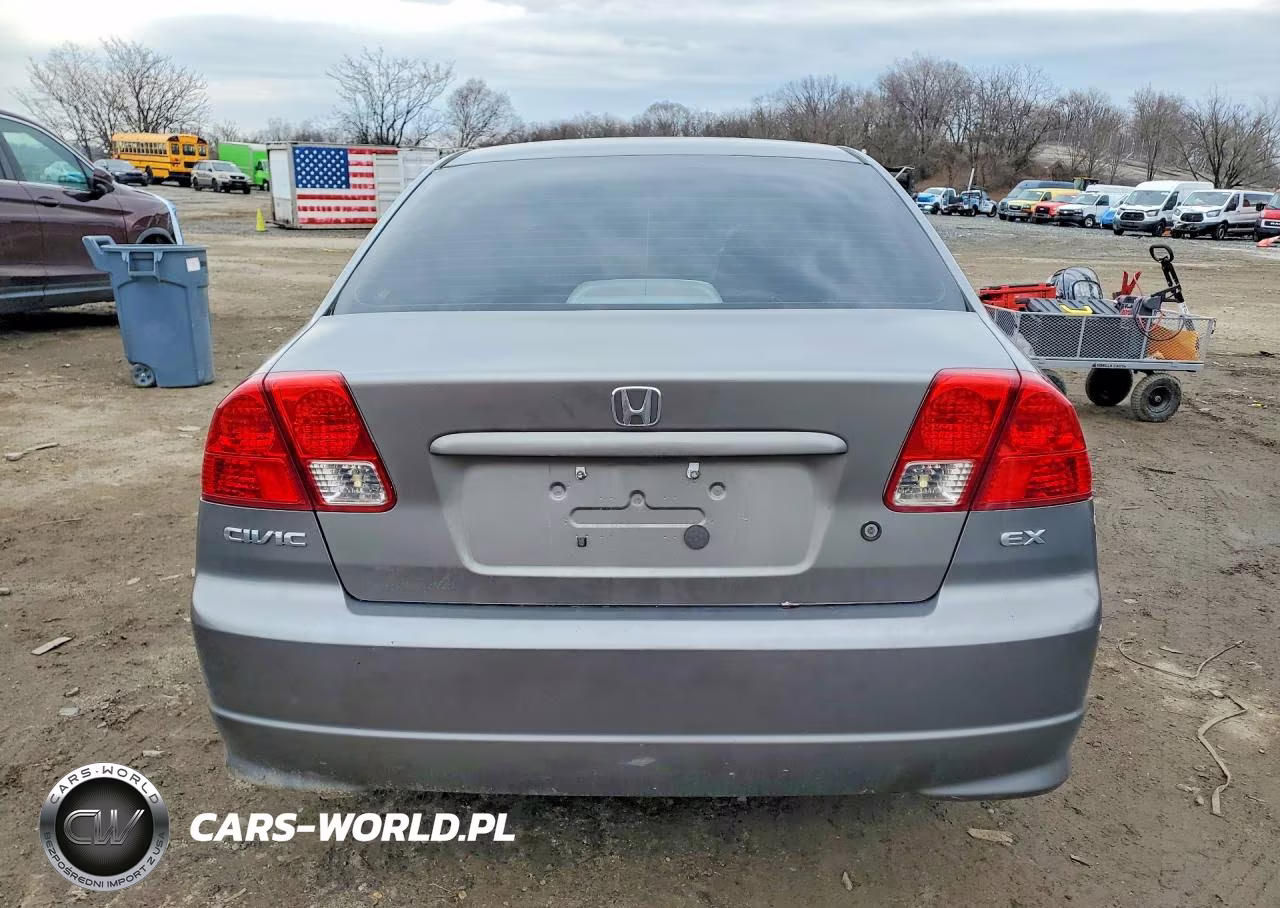 2005 Honda Civic VIN:2HGES25895H501953 - 6