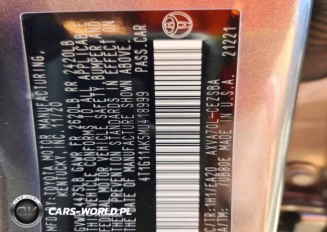 2021 Toyota Camry Se VIN:4T1G11AK5MU418999 - 13