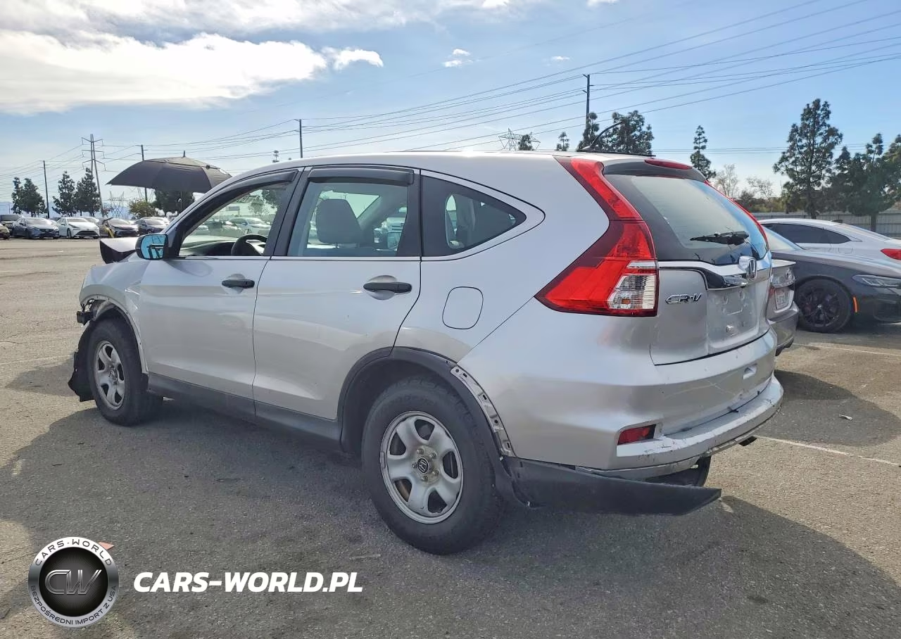 2015 Honda Cr-V Lx VIN:2HKRM4H39FH698881 - 2