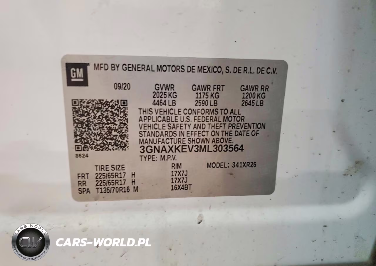 2021 Chevrolet Equinox Lt VIN:3GNAXKEV3ML303564 - 13