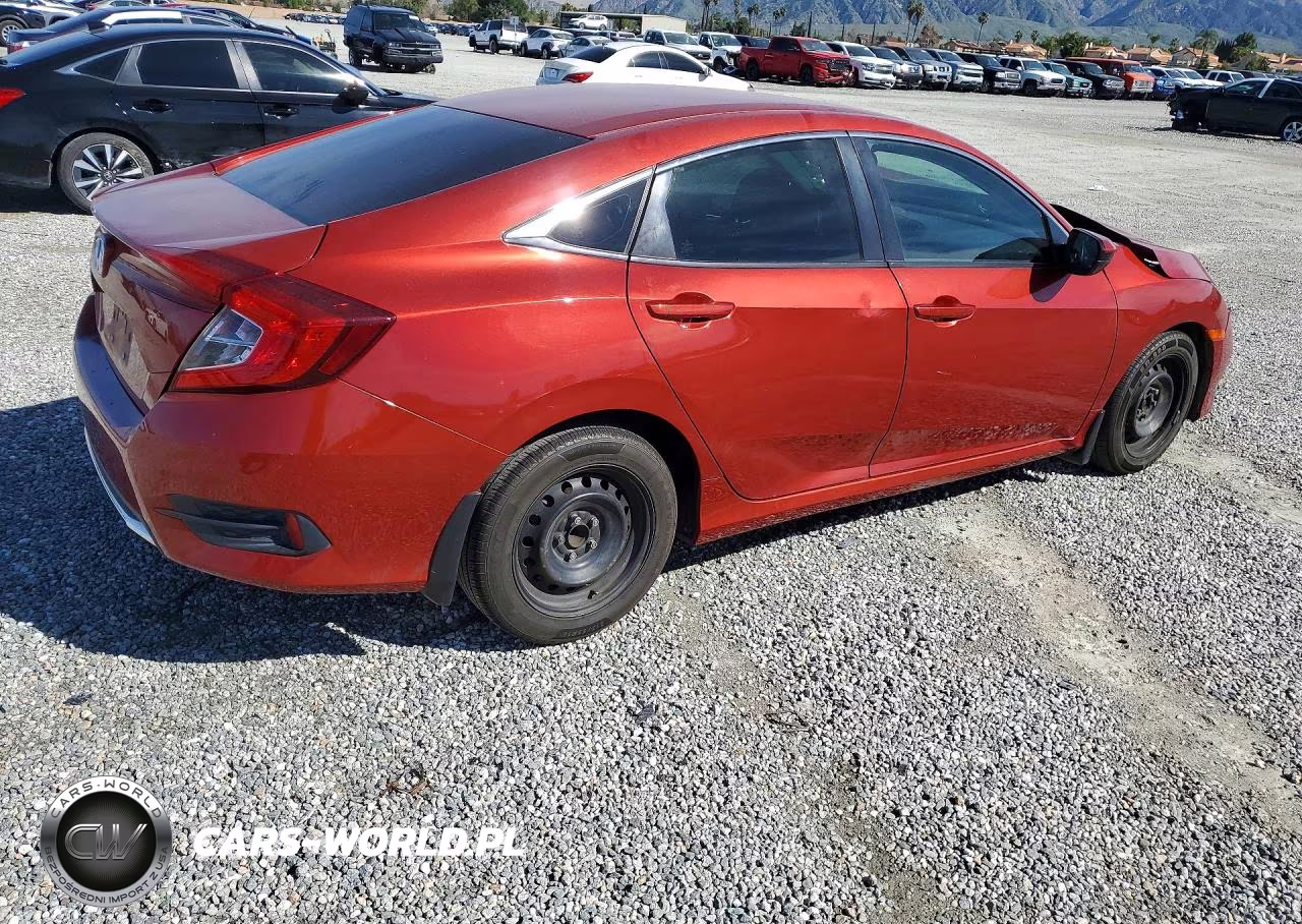 2021 Honda Civic Lx VIN:2HGFC2F66MH558396 - 3