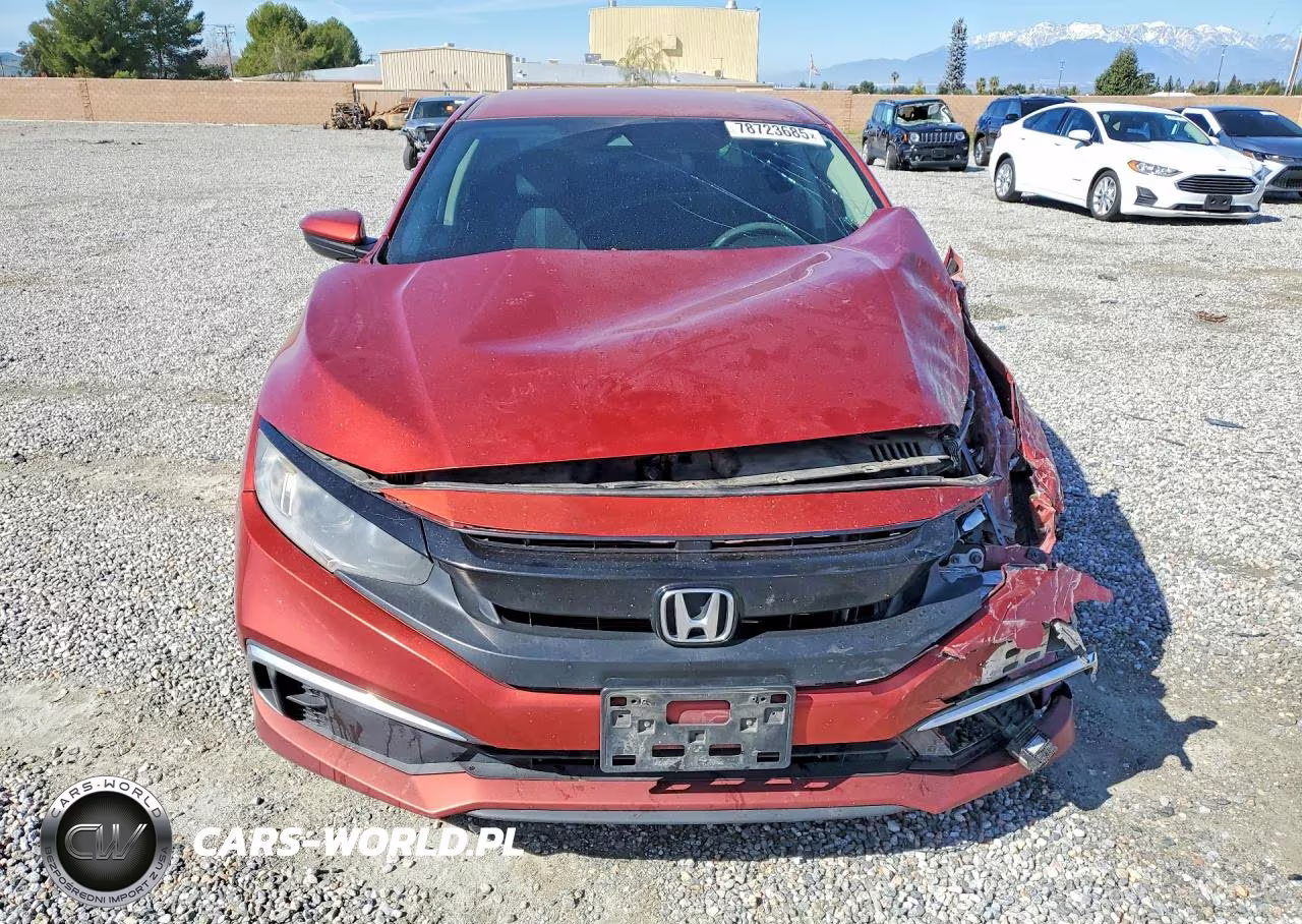 2021 Honda Civic Lx VIN:2HGFC2F66MH558396 - 5
