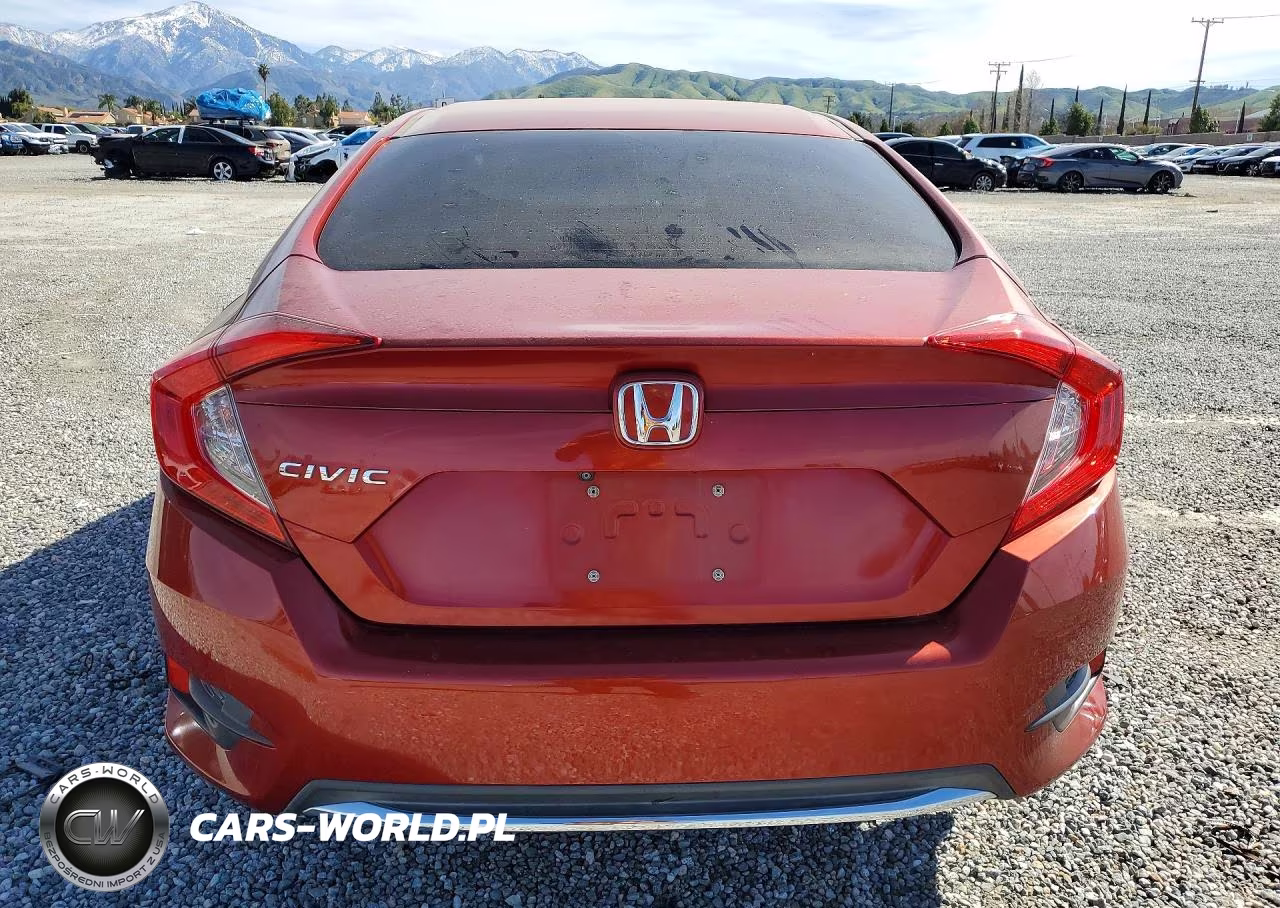 2021 Honda Civic Lx VIN:2HGFC2F66MH558396 - 6