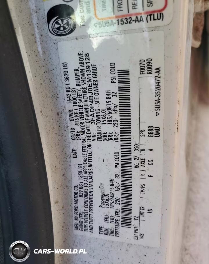 2014 Ford Fiesta Se VIN:3FADP4BJ0EM139128 - 13