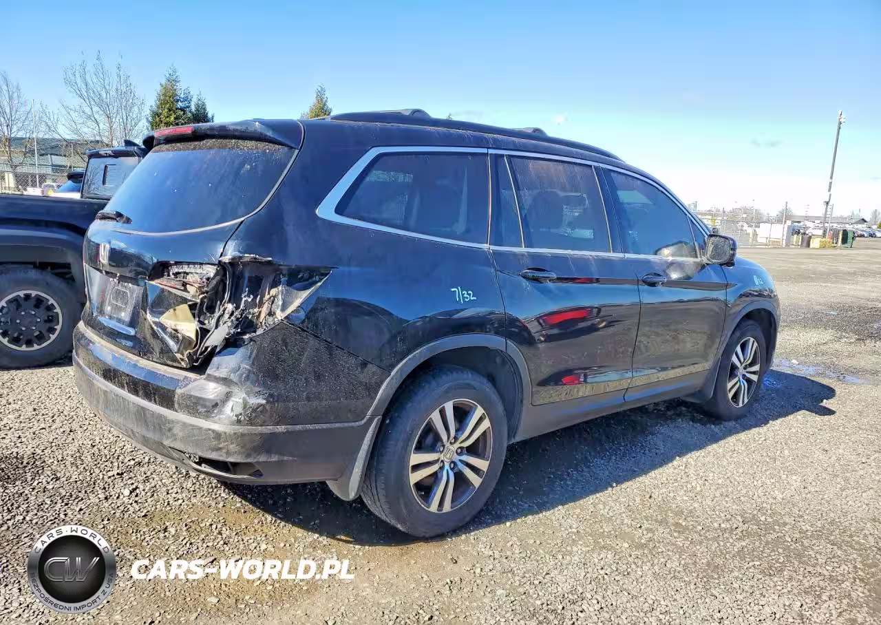 2016 Honda Pilot Exl VIN:5FNYF6H58GB093091 - 3