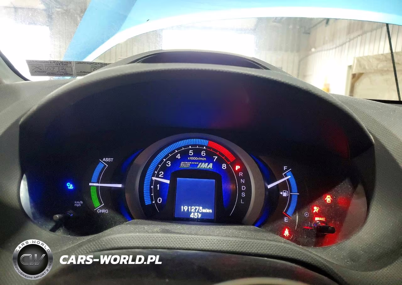 2010 Honda Insight Lx VIN:JHMZE2H56AS026403 - 9