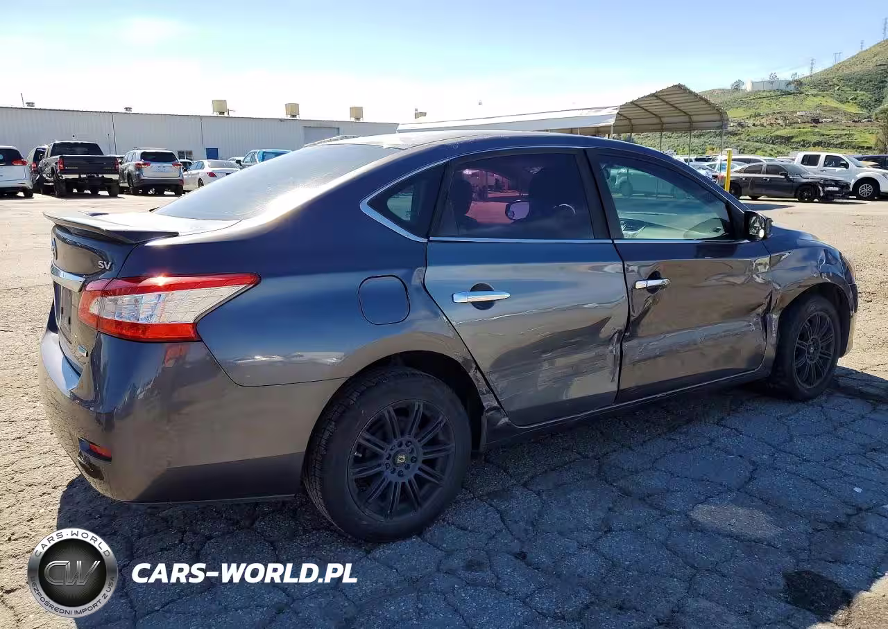 2014 Nissan Sentra S VIN:3N1AB7AP6EY305019 - 3