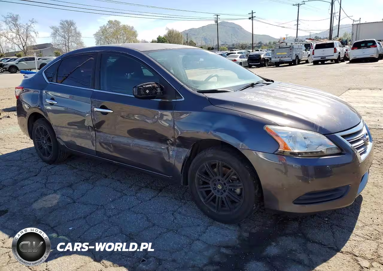 2014 Nissan Sentra S VIN:3N1AB7AP6EY305019 - 4