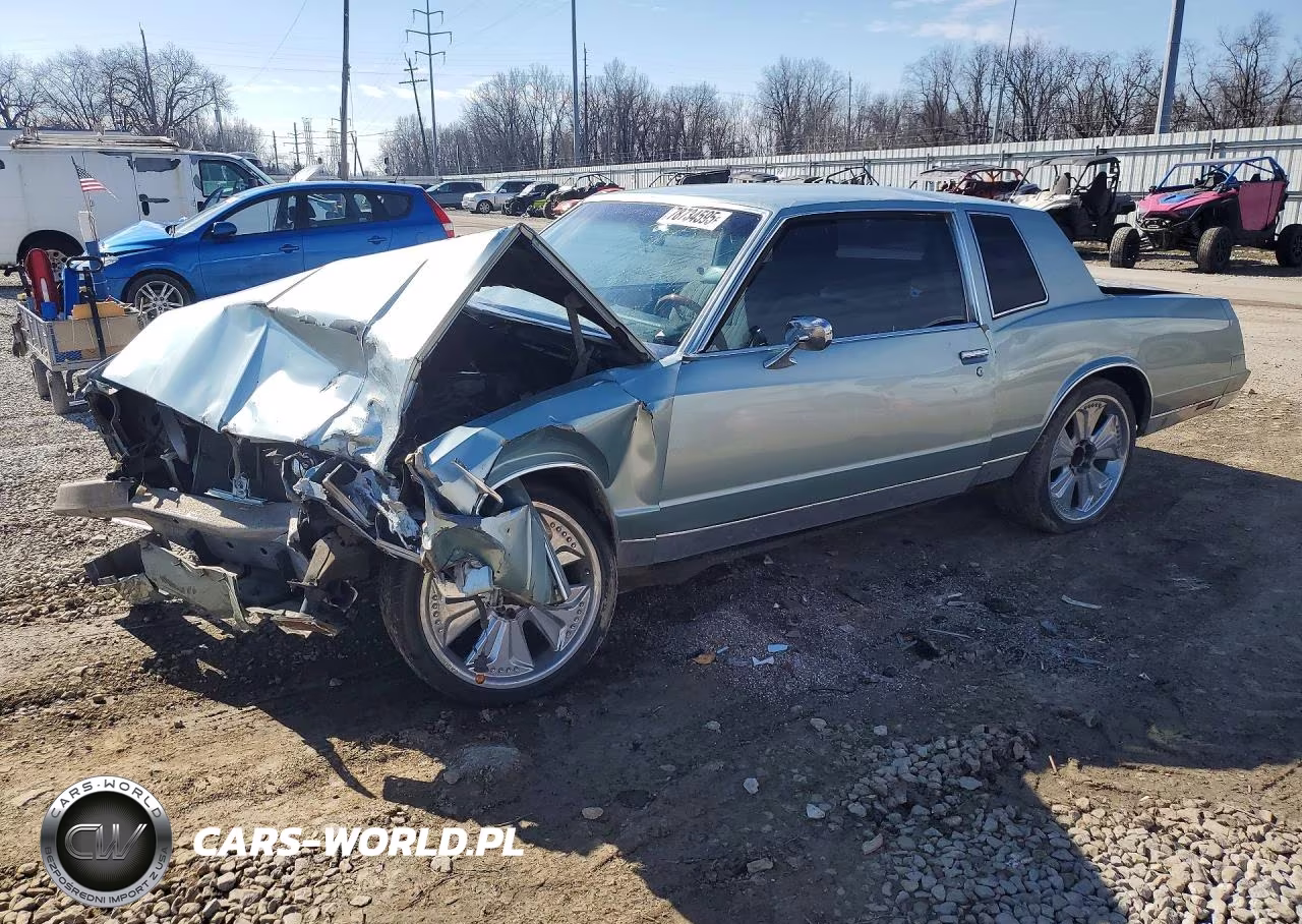 1981 Chevrolet Monte Carlo VIN:1G1AZ37K9BK485421 - 1