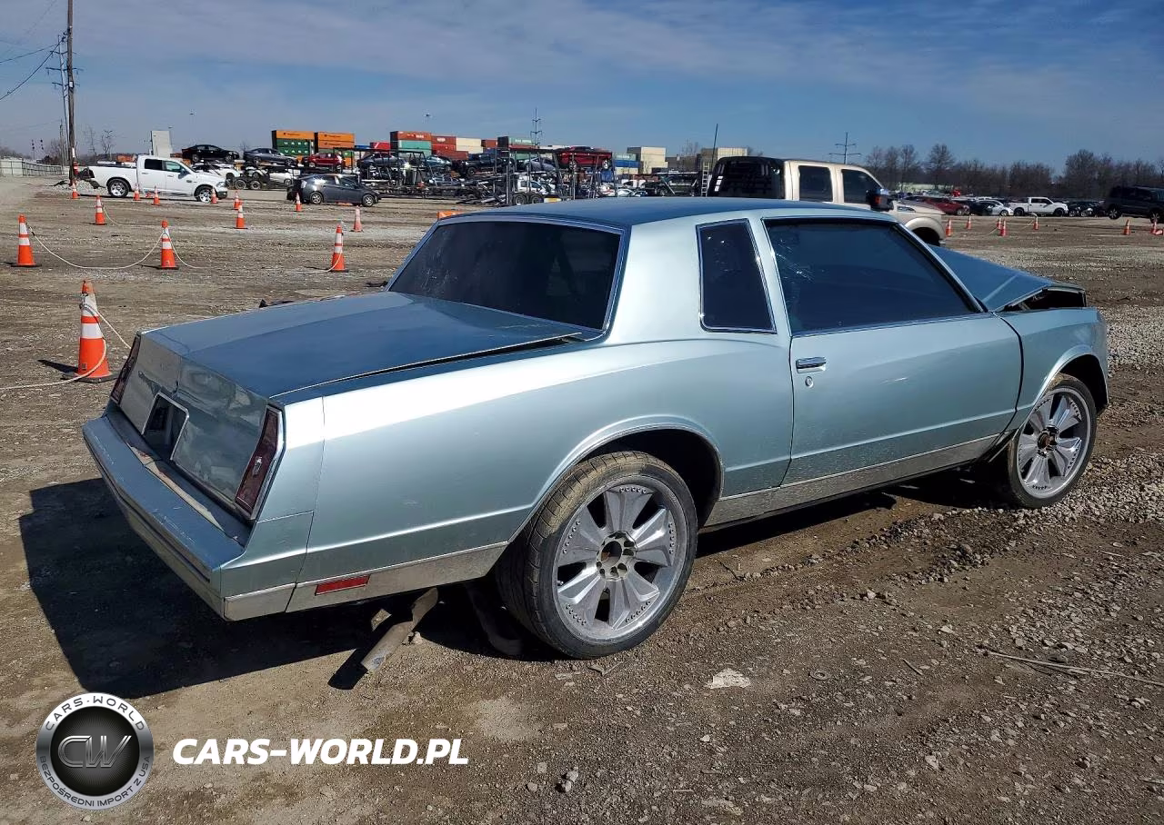 1981 Chevrolet Monte Carlo VIN:1G1AZ37K9BK485421 - 3