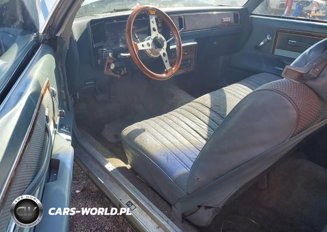 1981 Chevrolet Monte Carlo VIN:1G1AZ37K9BK485421 - 8
