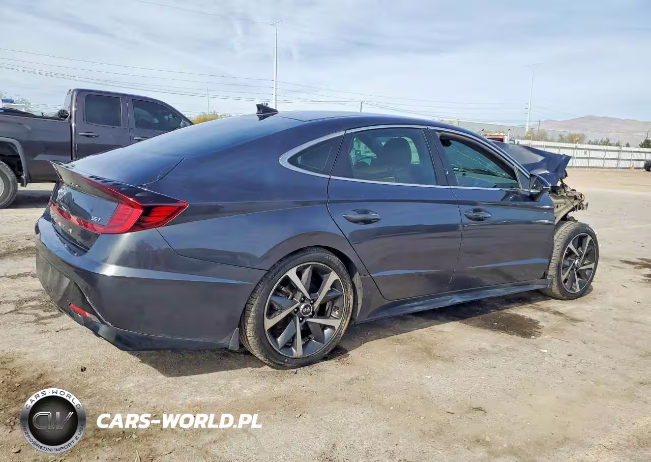 2021 Hyundai Sonata Sel Plus VIN:5NPEJ4J26MH106603 - 3