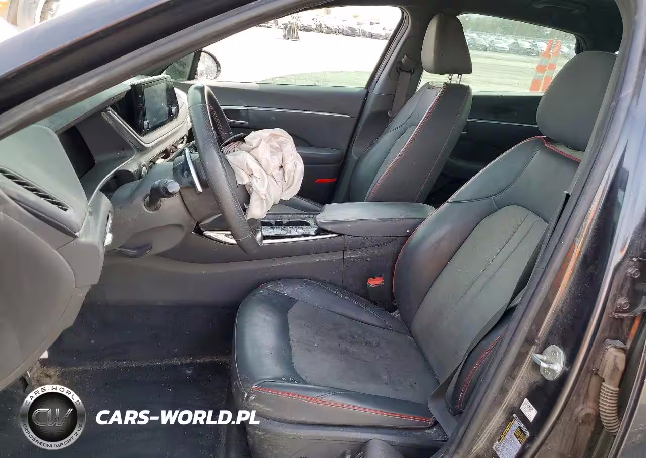 2021 Hyundai Sonata Sel Plus VIN:5NPEJ4J26MH106603 - 7