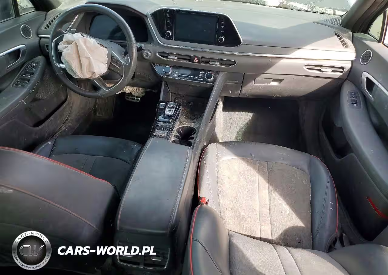 2021 Hyundai Sonata Sel Plus VIN:5NPEJ4J26MH106603 - 8