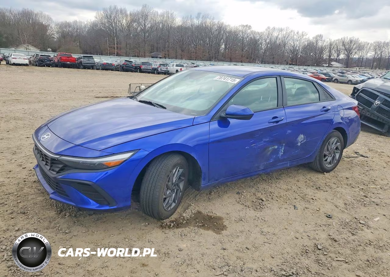 2025 Hyundai Elantra Hybrid Blue – zdjęcie 1 z 12