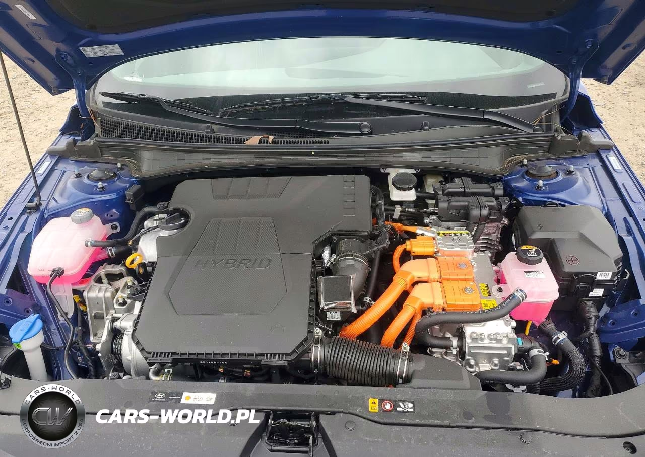 2025 Hyundai Elantra Hybrid Blue VIN:KMHLM4DJ7SU178264 - 11