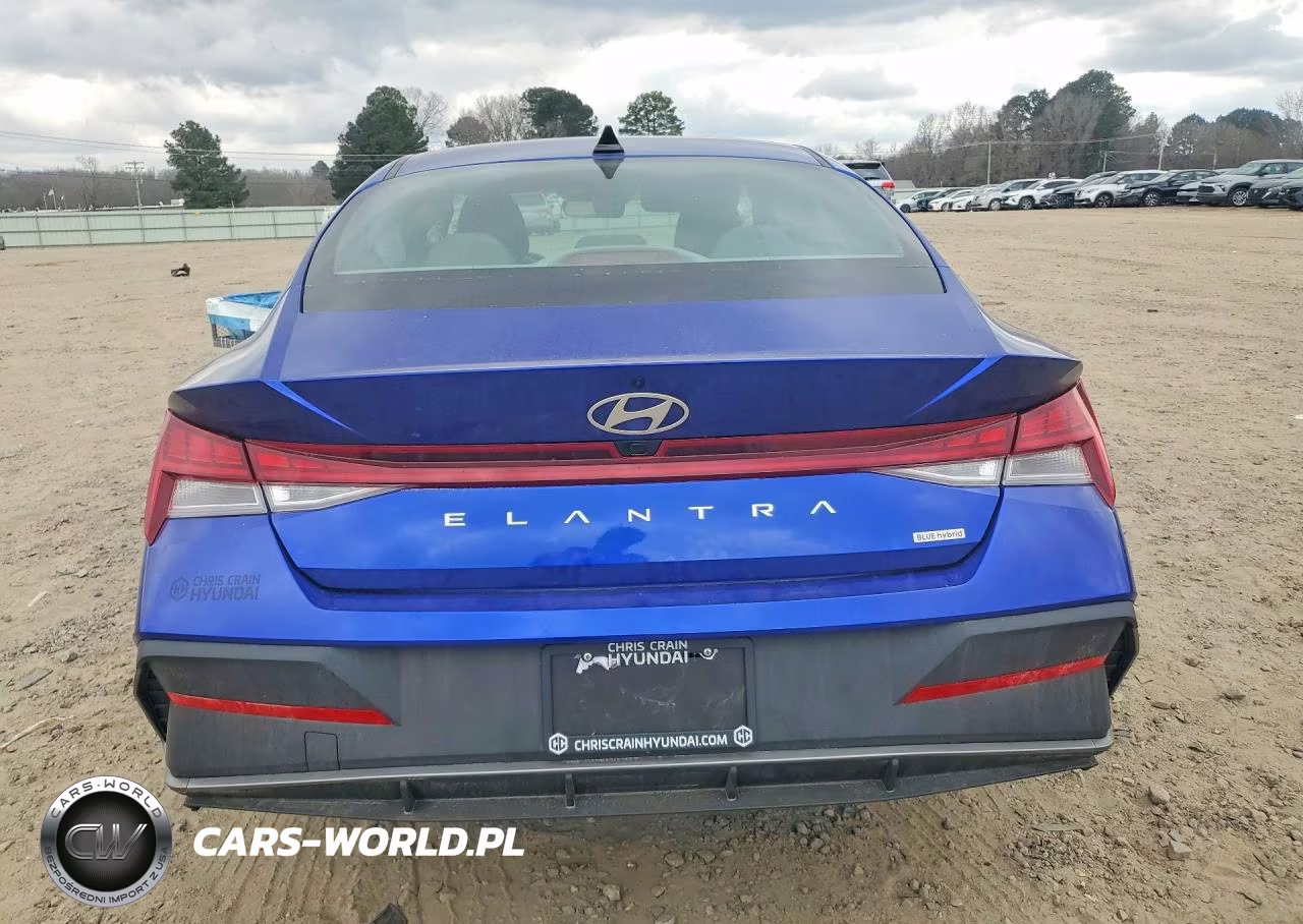 2025 Hyundai Elantra Hybrid Blue VIN:KMHLM4DJ7SU178264 - 6