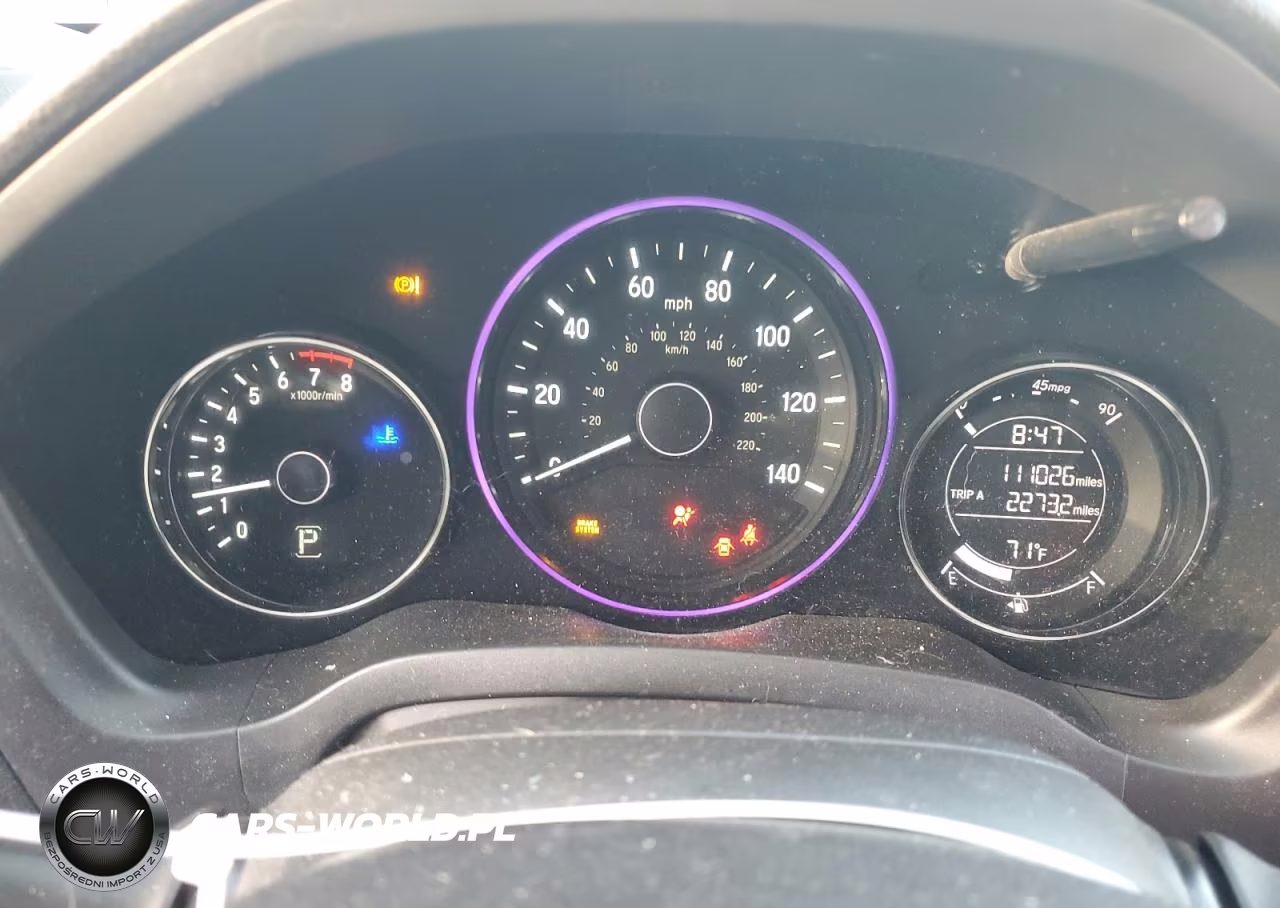 2016 Honda Hr-V Exl VIN:3CZRU5H77GM729351 - 9