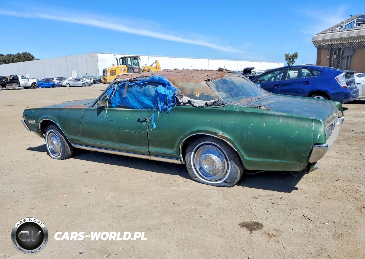 1968 Mercury Cougar VIN:8R91J503043 - 2