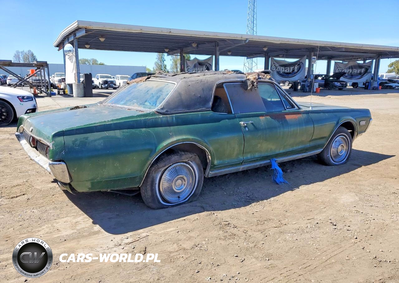 1968 Mercury Cougar VIN:8R91J503043 - 3