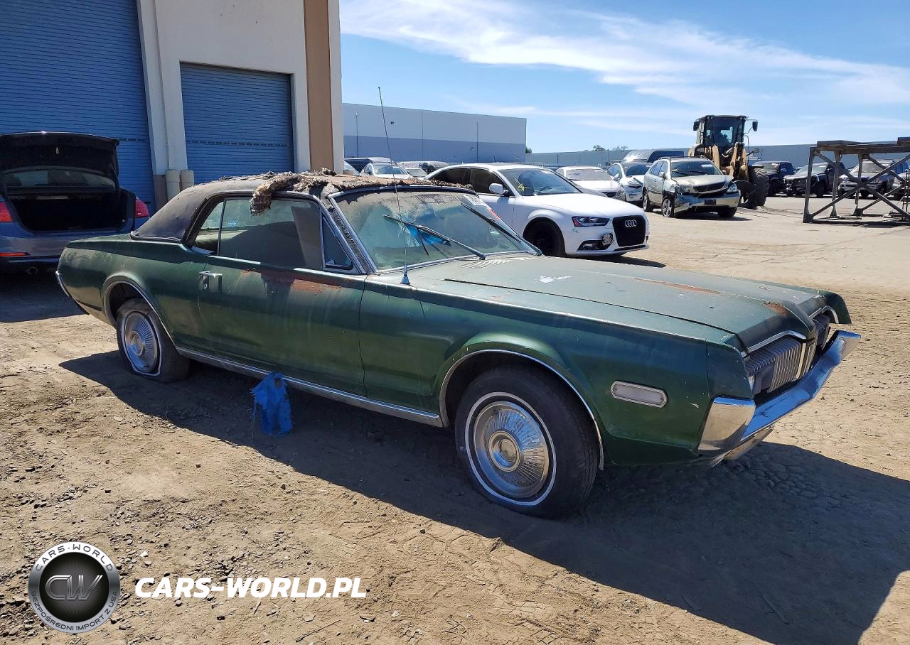 1968 Mercury Cougar VIN:8R91J503043 - 4