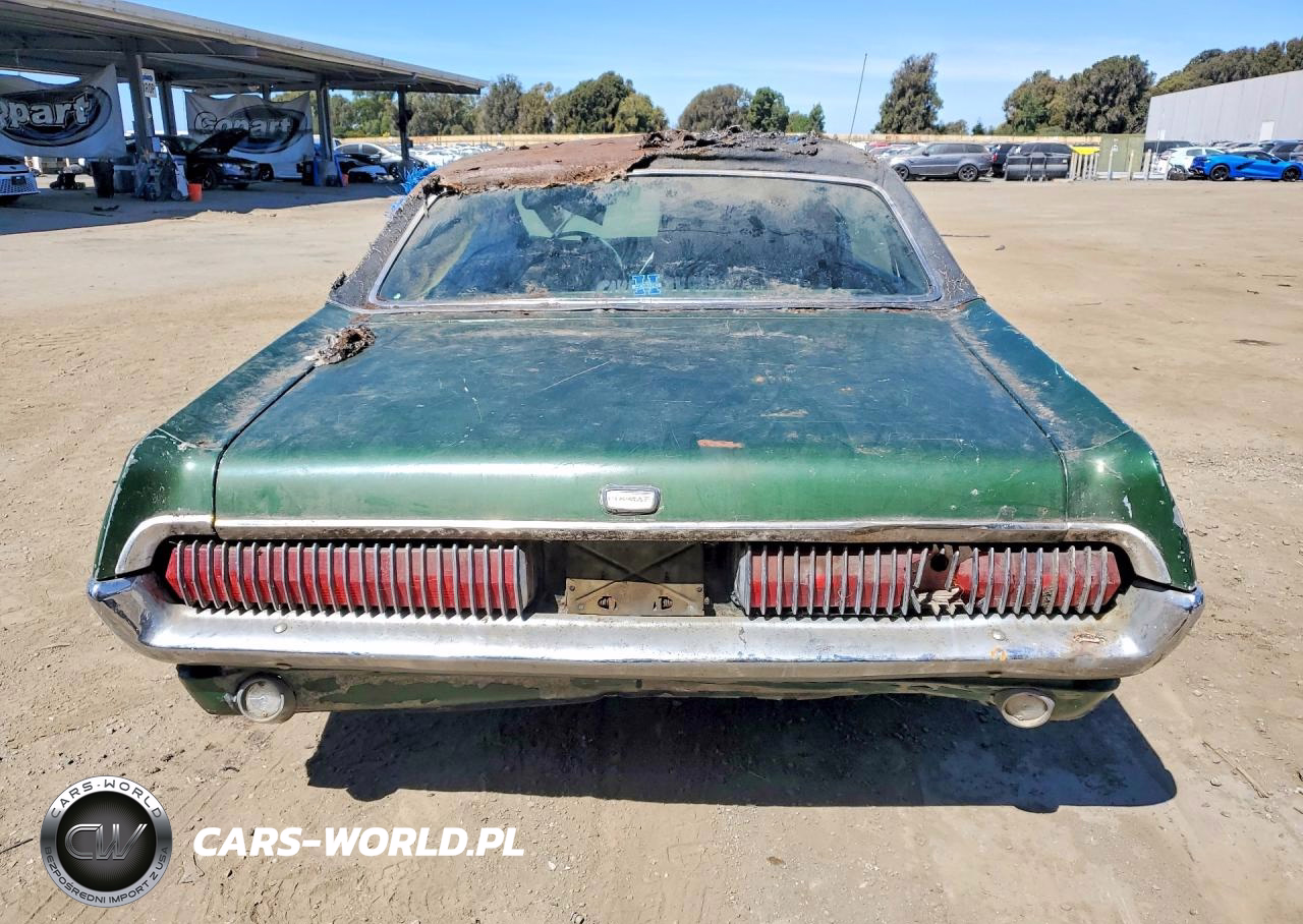 1968 Mercury Cougar VIN:8R91J503043 - 6