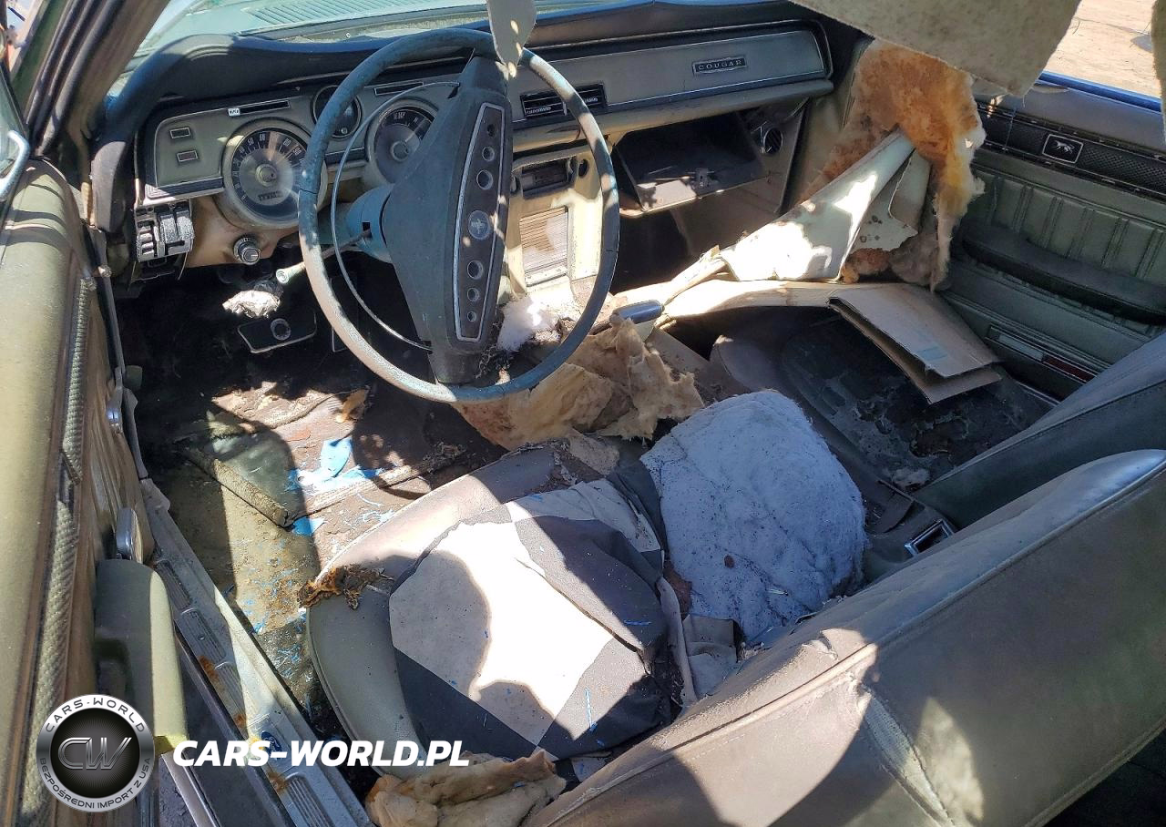 1968 Mercury Cougar VIN:8R91J503043 - 8