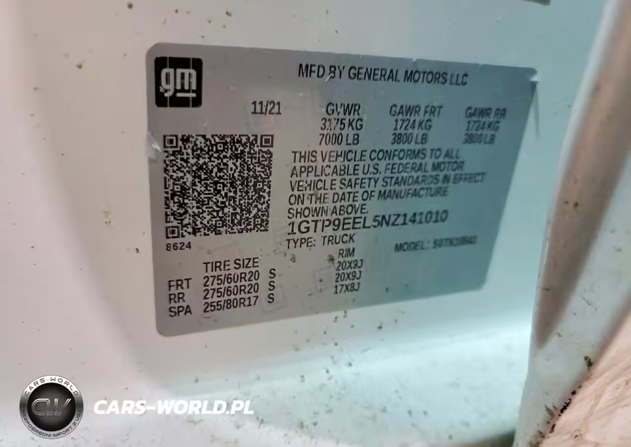 2022 GMC Sierra Limited K1500 At4 VIN:1GTP9EEL5NZ141010 - 12