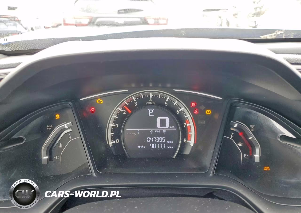 2018 Honda Civic Lx VIN:2HGFC4B08JH302396 - 9