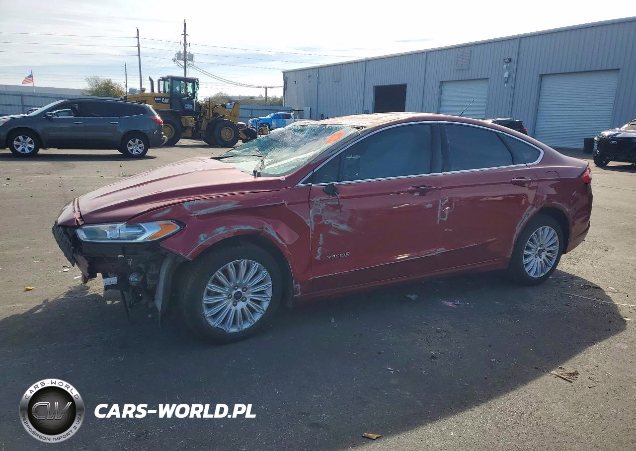 2014 Ford Fusion Se Hybrid