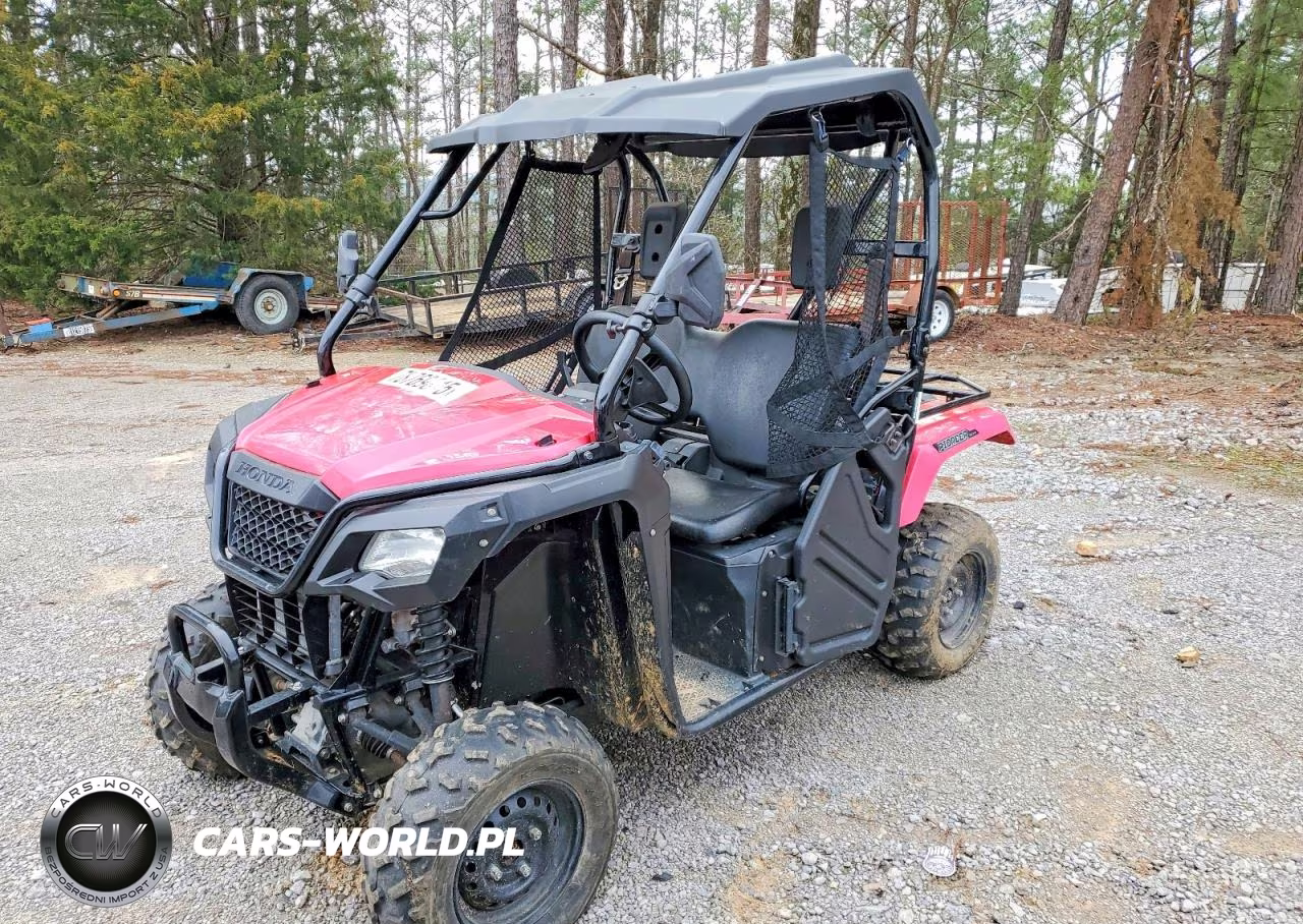 2015 Honda Pioneer 500 Utility Vehicle VIN:1HFVE0301F4000356 - 2