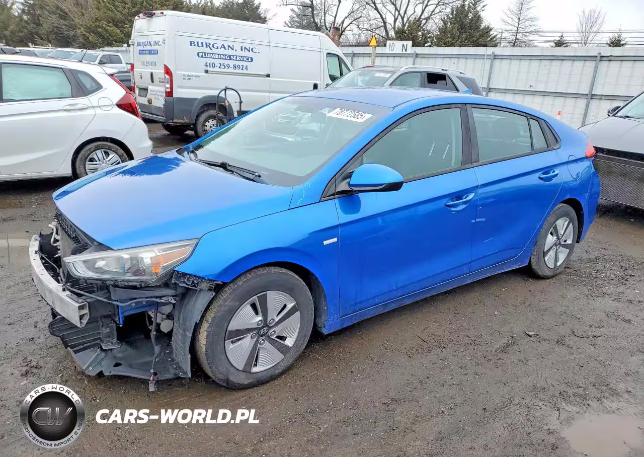 2017 Hyundai Ioniq Hybrid Blue