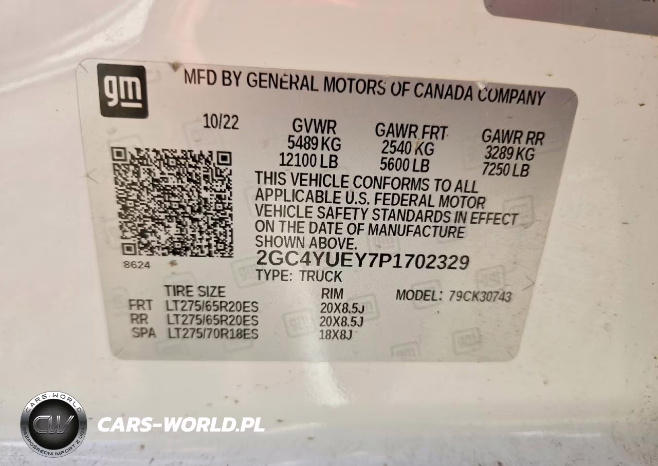 2023 Chevrolet Silverado K3500 Ltz VIN:2GC4YUEY7P1702329 - 12