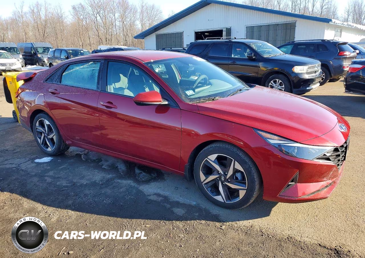2023 Hyundai Elantra Sel VIN:KMHLS4AG8PU596662 - 4